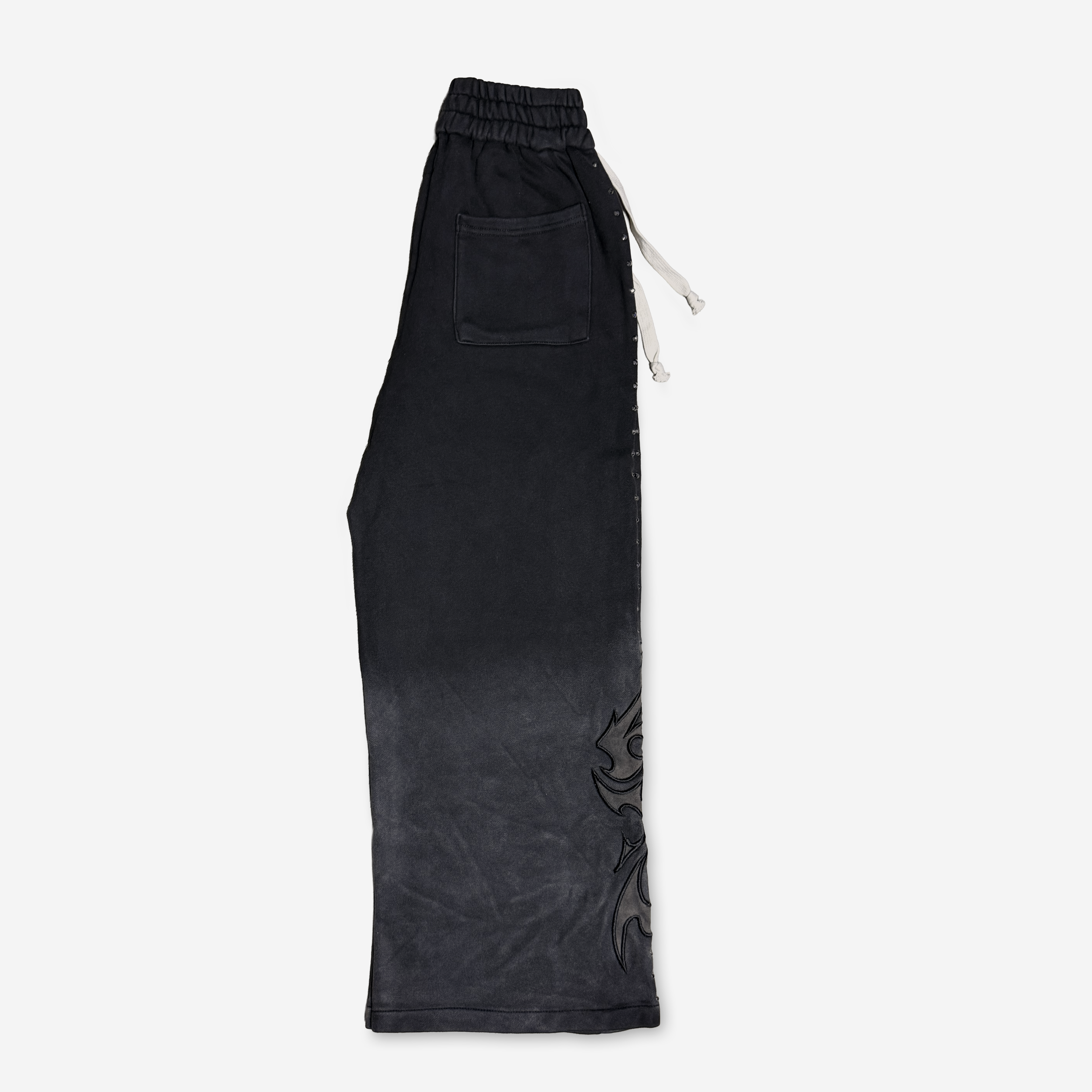 ASH GREY WIDE SWEATPANT