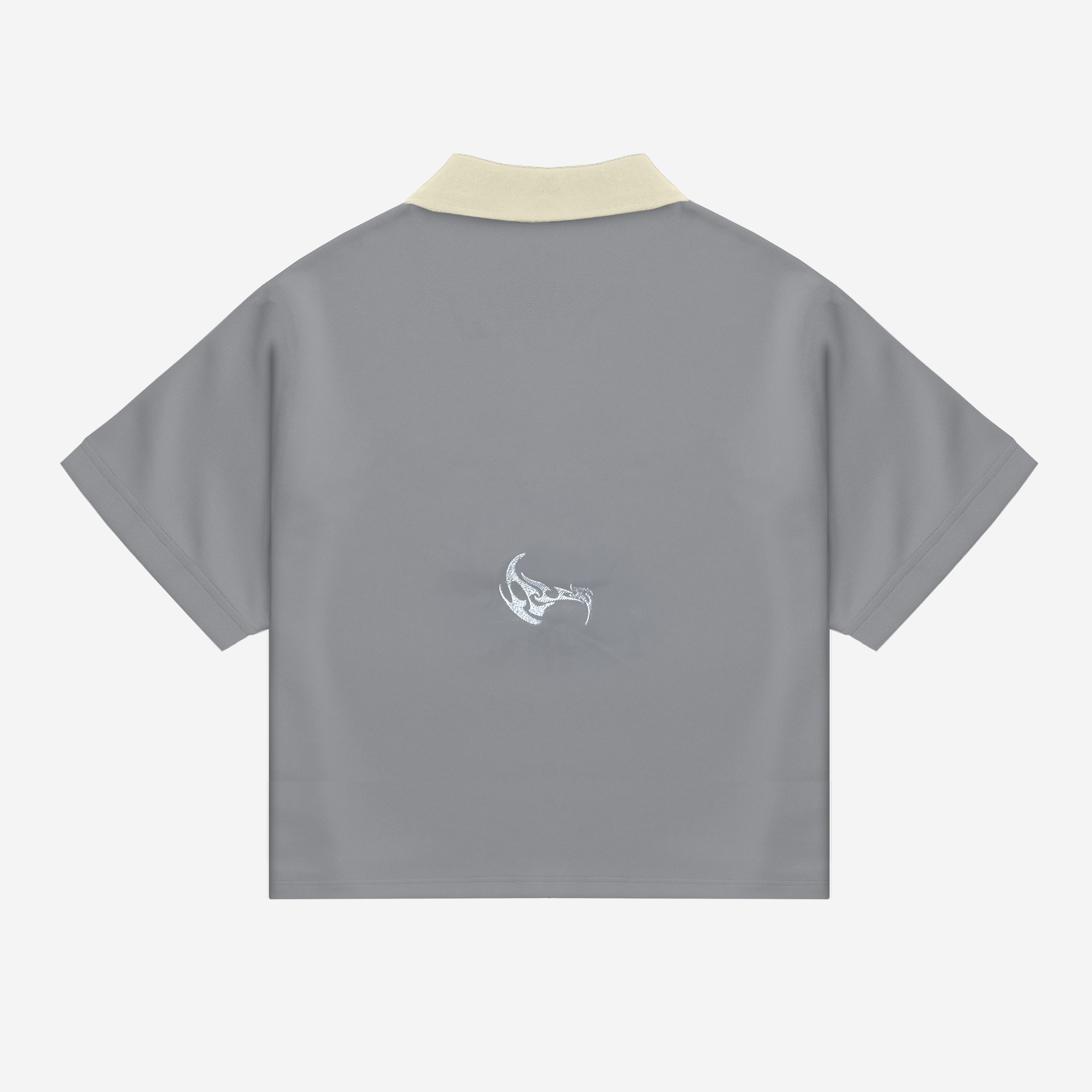 POWDERED GRAY POLO